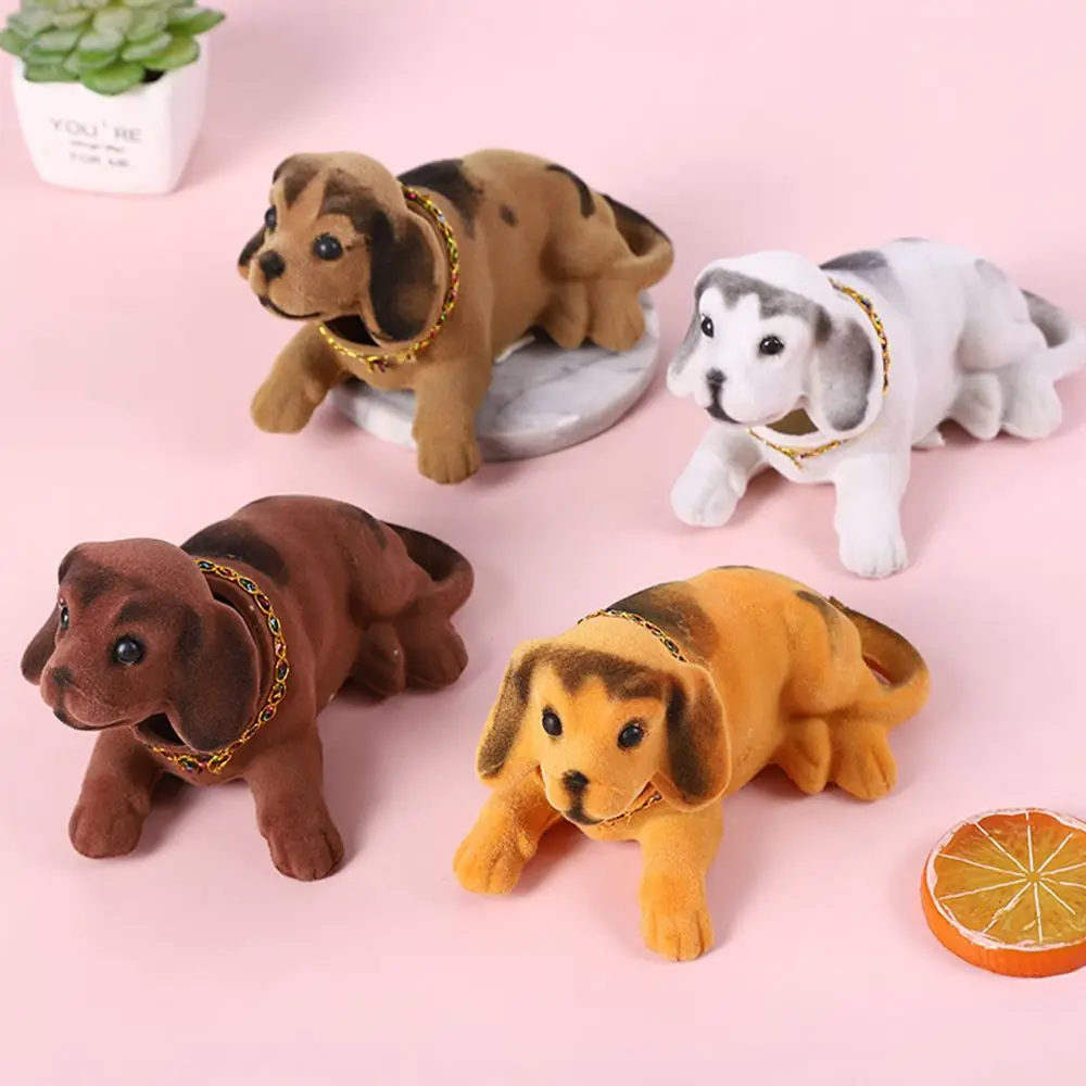 

Gift Cute Nodding Puppy Auto Decor Auto Accessories Car Ornaments Car Dashboard Toys Shaking Head Dog Doll