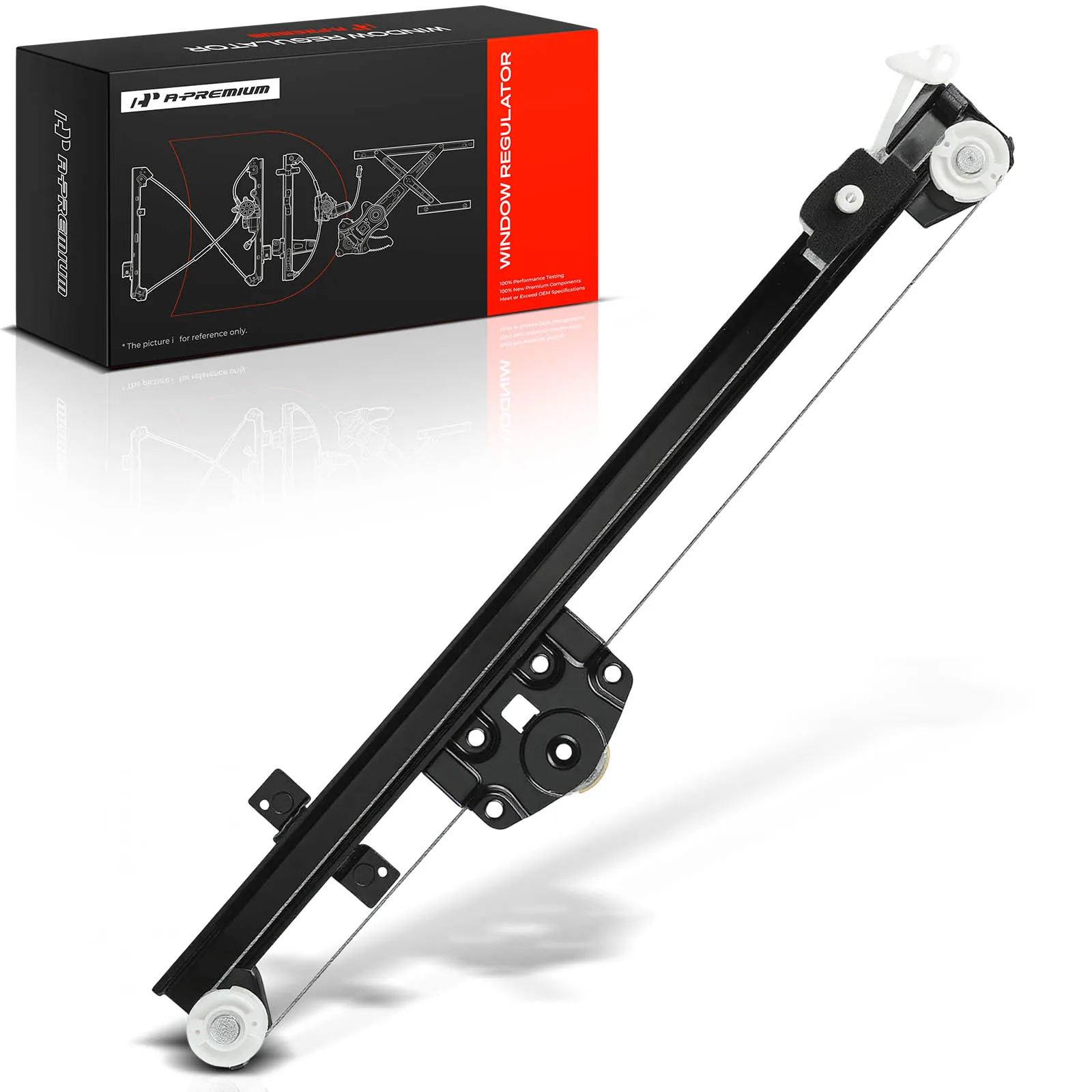 A-Premium Front Driver Side Window Regulator for Ram ProMaster 1500 ProMaster 2500 ProMaster 3500 2014-2018