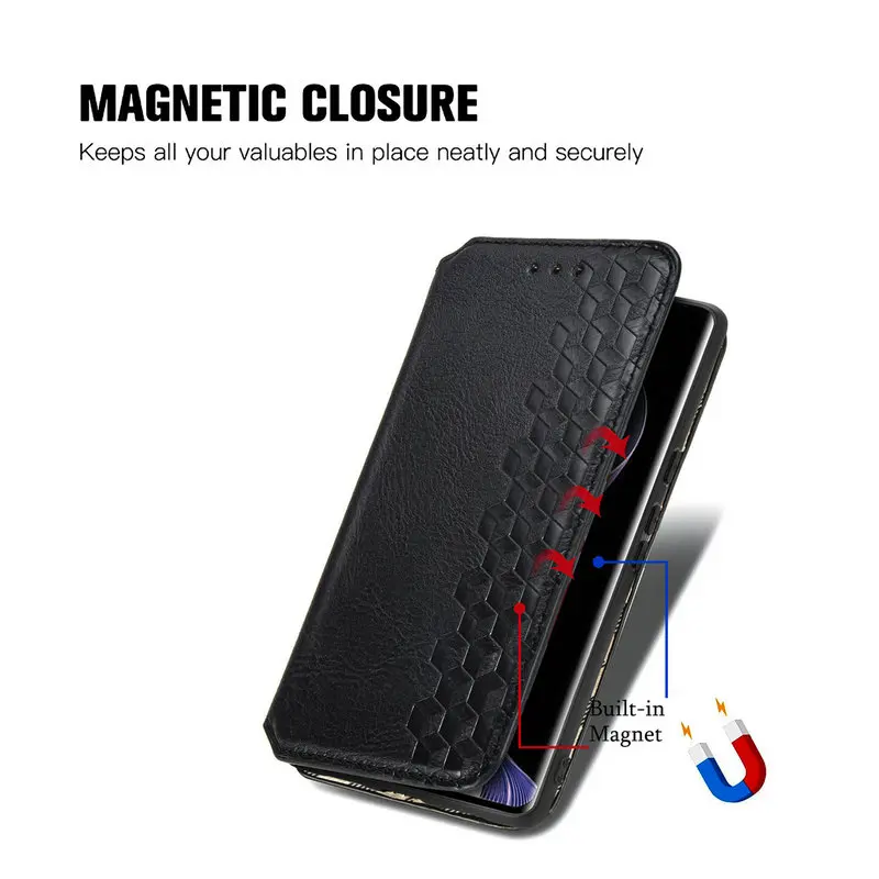 For Xiaomi Redmi Note 14 15 Pro Plus 4G 5G Luxury Case Magnet Leather Texture Wallet Funda Mi Phone Redmi 15 15C 14C Flip Cover