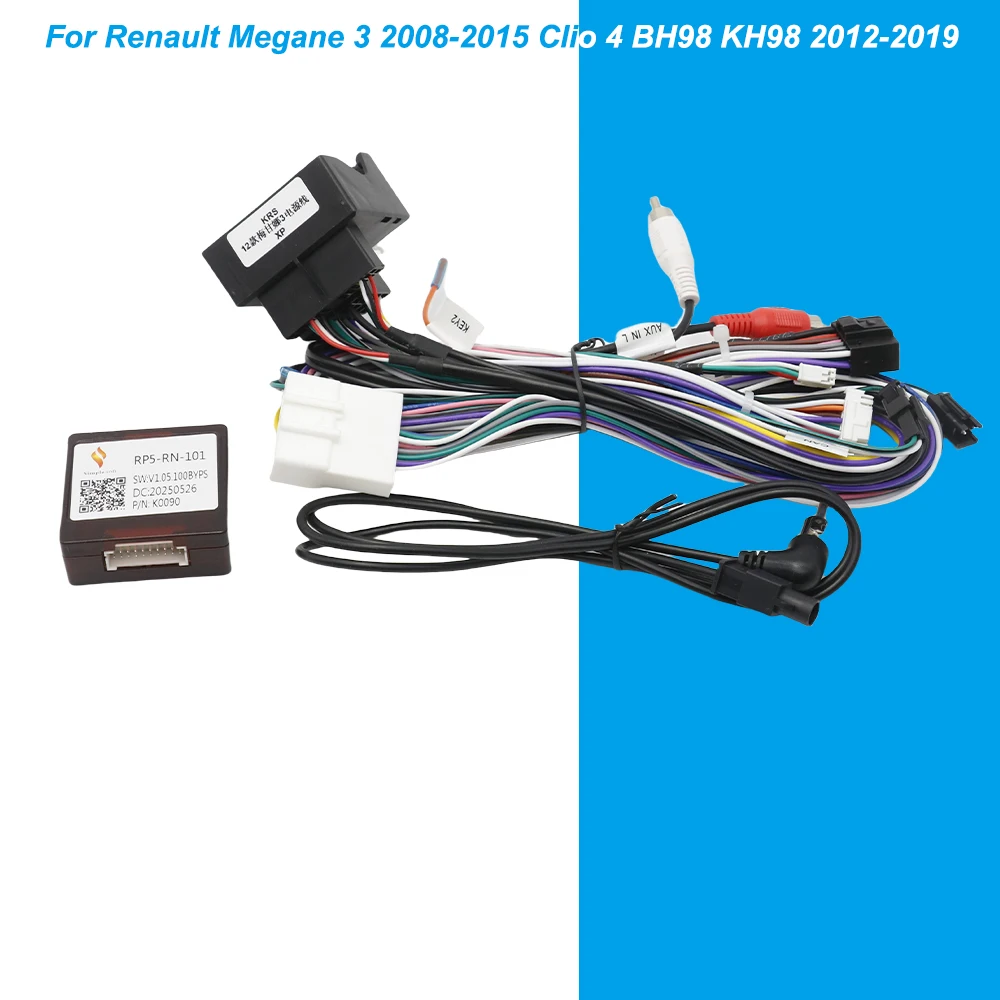 16 Pin Canbus box Adaptor For Renault Megane 3 2008-2015 Clio 4