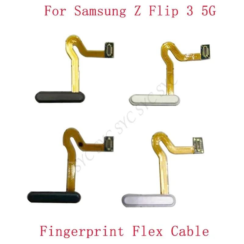 

Fingerprint Sensor Flex Cable For Samsung Z Flip 3 5G F711 Touch Sensor Scanner Button Repair Parts