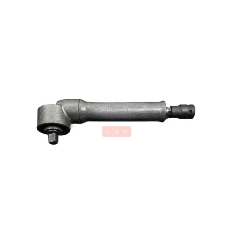 For 2:1 Gear Reduction Torque Multiplier Wrench, L-Shaped 90° Right Angle Wrench for Tiller