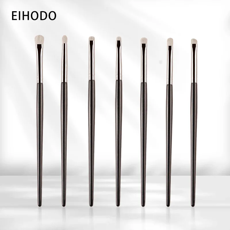 소형 말털 메이크업 브러쉬 세트 아이섀도우 디테일링 브러쉬 캐터필러 브러쉬 뷰티 헬스 메이크업 브러쉬 및 도구