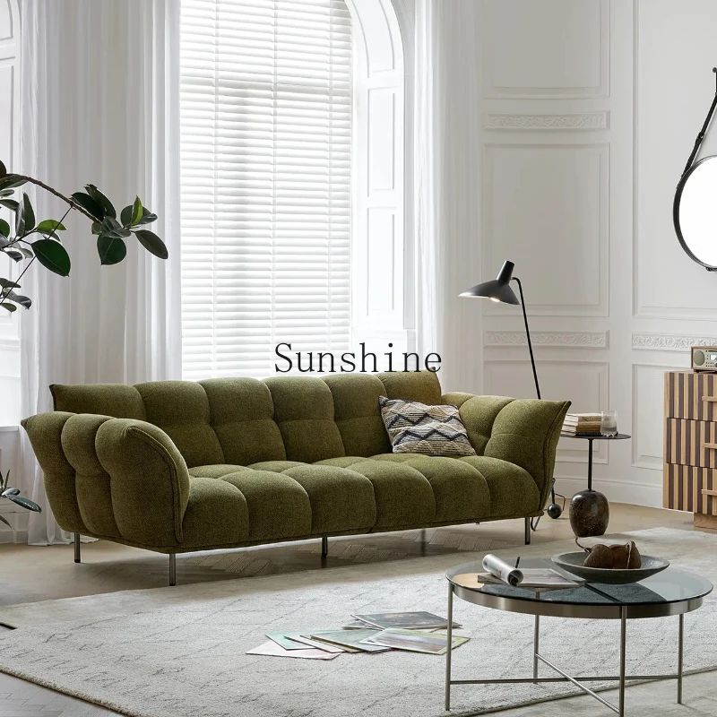 

Living room tall sofa simple straight petal sofa