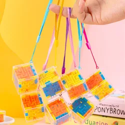 10/20/30 Pcs Fun 3D Cube Rolling Beads Maze Educational Toys Boys Girls Birthday Wedding Guest Gift Giveaway Christmas Kids Gift