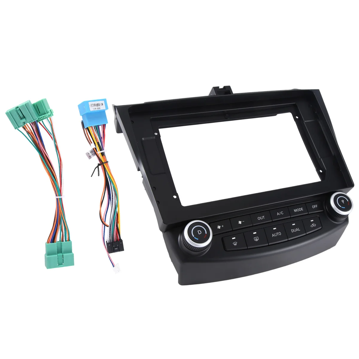 10.1 Inch Car MP5 Player Casing Radio Frame 2Din Head Unit Fascia Dash Cover Panel for Honda Accord 7 2003-2007