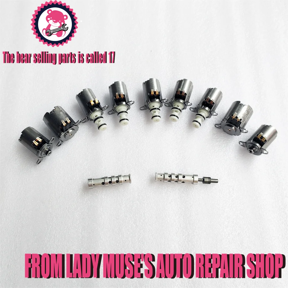 

6 Speed Transmission Solenoid Kit - 9PCS MPS6 6DCT450, Compatible With Ford Galaxy, Focus, Mondeo (High-Quality Replacement Part