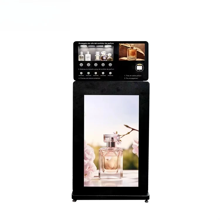 

Luxury Smart Standing Fragrance Perfume Vending Spray Machine Business Automatic Vending Machine for Perfumes Spraying Sprayers