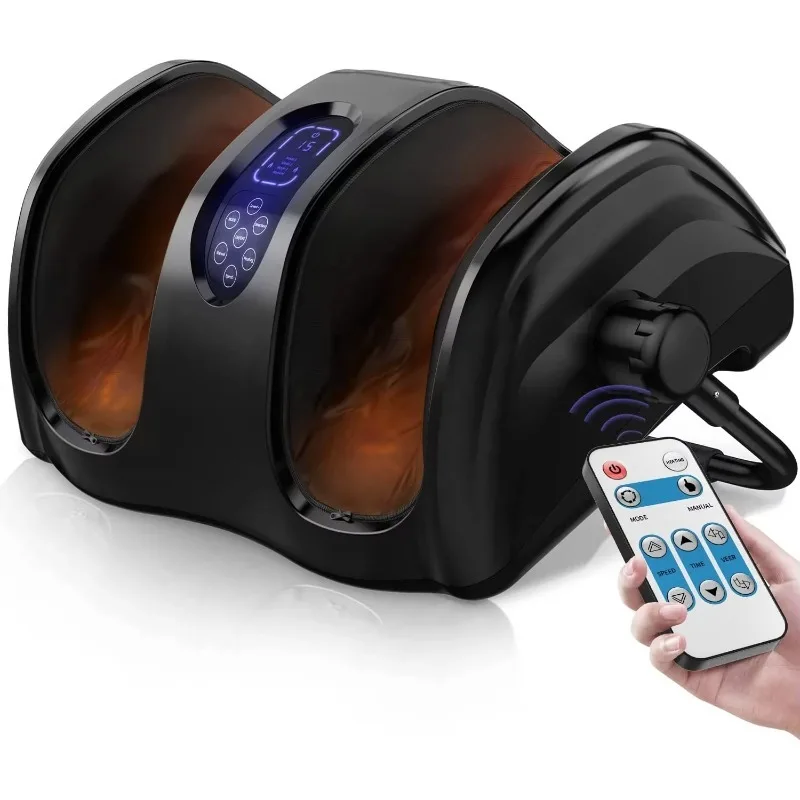 Shiatsu Foot Leg Massager, Kneading Rolling for Foot, Calf, Ankle, Leg, Improve Blood Circulation