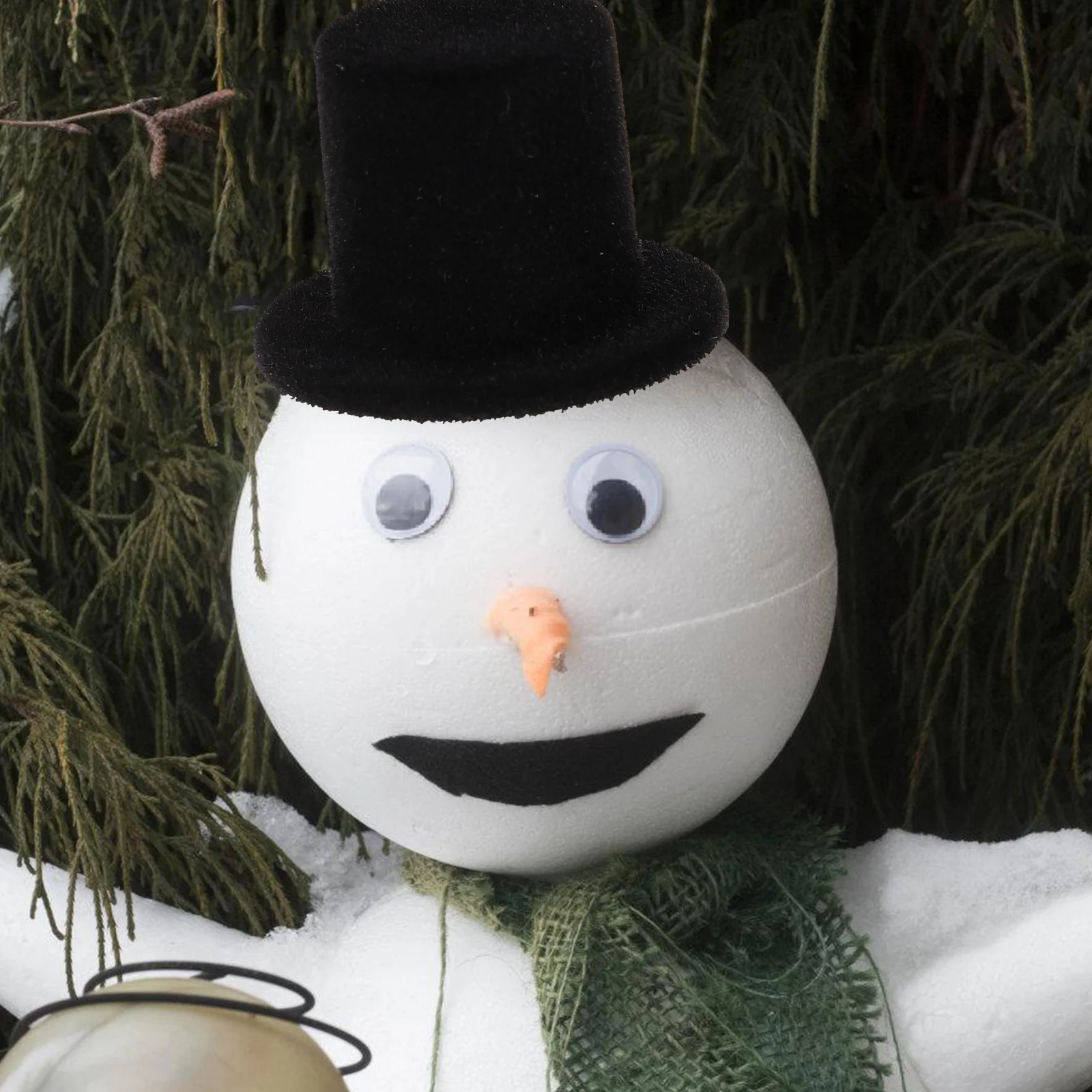 

20pcs Miniature Top Hat Resin Flocking Material For Accessories Diy Craft Decor Party Supplies Kawaii Tiny Hats