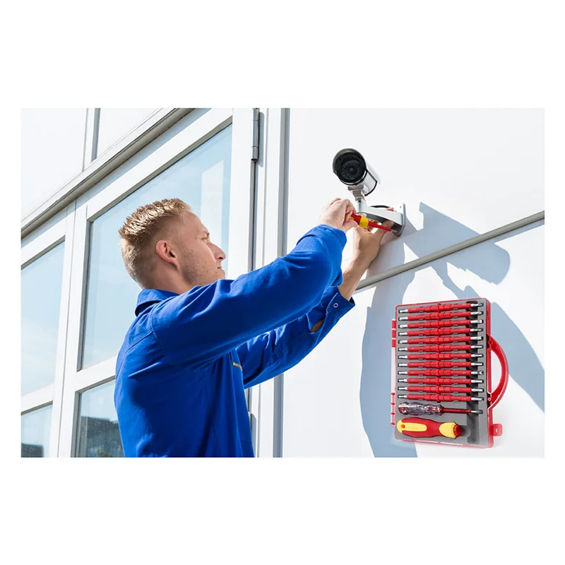 2025 Hot Style 52-Piece 1000V Insulated Electrician Screwdriver Set Professional Electrical Screw Driver Set Tools For Man With