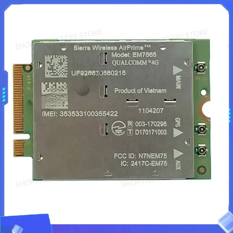 for ZZ 2026 Em7565 Ngff M.2 WWAN 4G LTE Module Cat12 600Mbps Wireless Cellular Card for Laptop