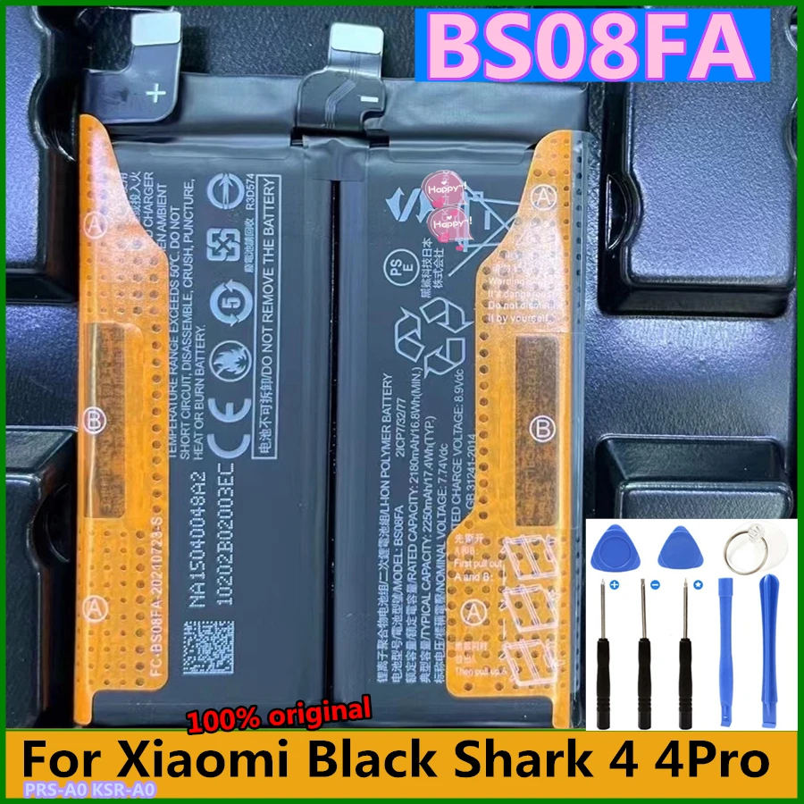 Replacement Battery BS01FA BS05FA BS06FA BS08FA BS03FA for Xiaomi Black Shark 2 3 3S 4S 4 5 Pro 5RS BS10FA PAR-A0 KTUS-A0 KSR-A0