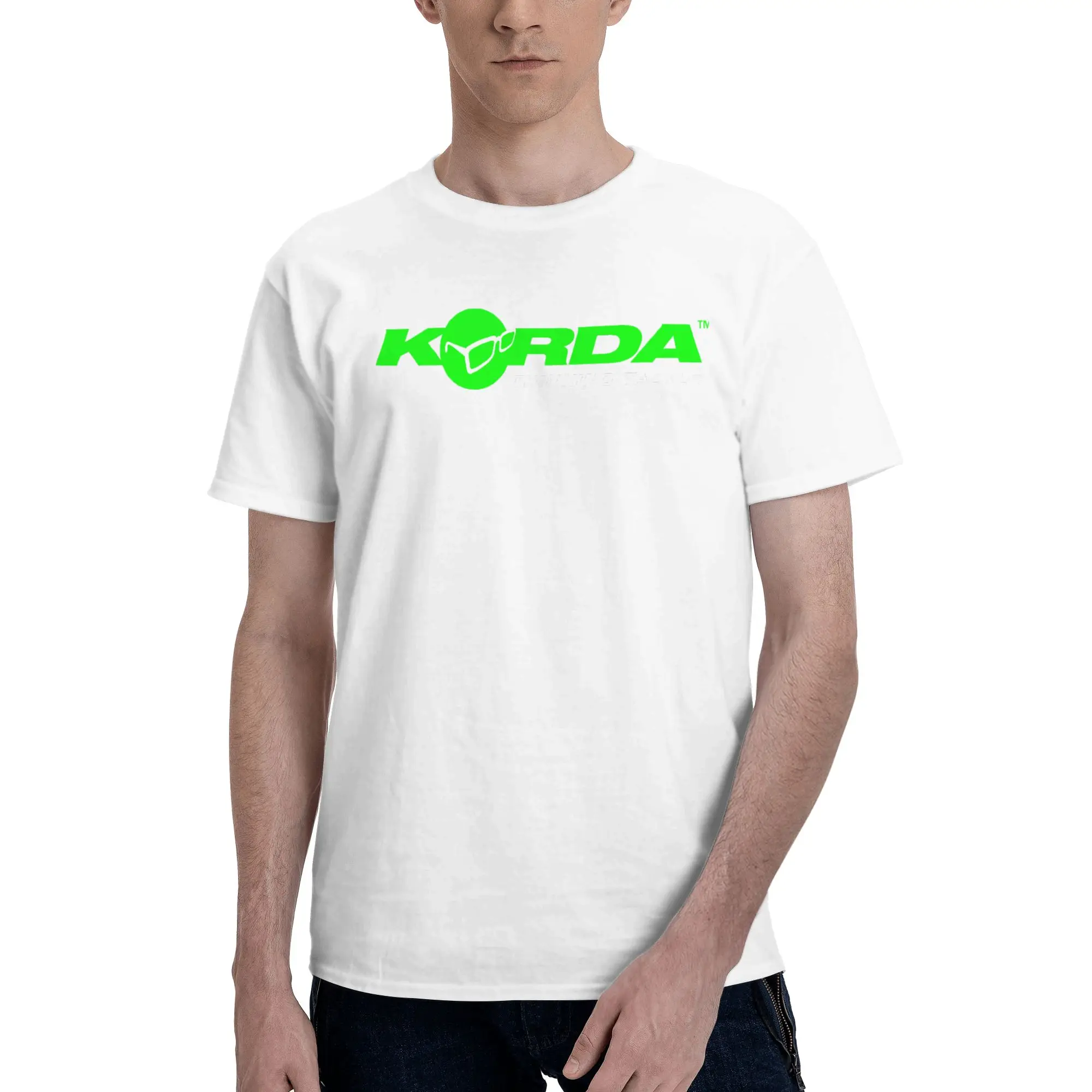 Korda Tackle Room Street Reversible T-shirt Minimalist Street Style Basic Tee