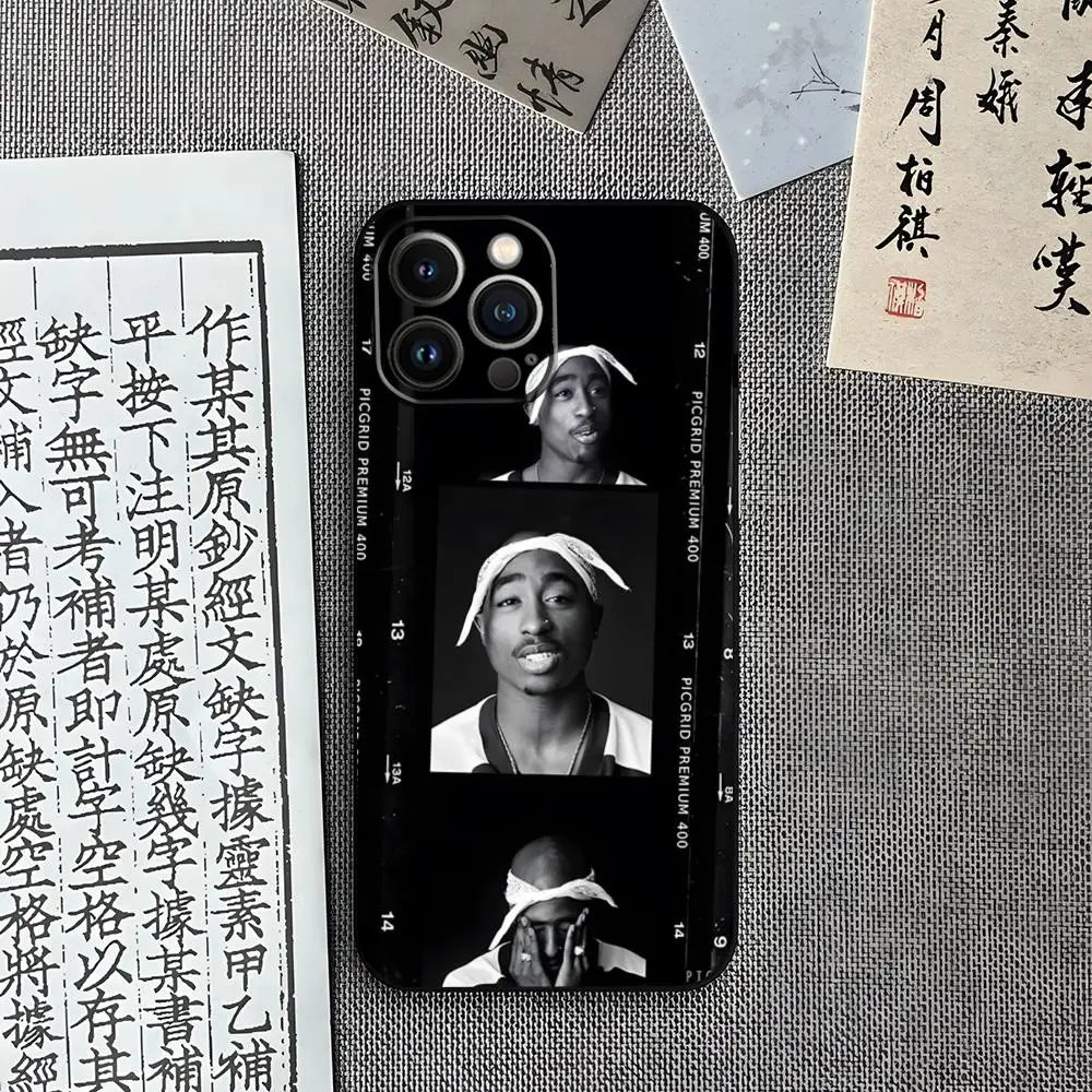 2pac Tupac Amaru Shakur Makaveli Mouse The Waves Pad For Xiaomi 14 12 Pro 11 13 Lite 10T 12X 11i F3 Note POCO M4 M3 X4 Cover