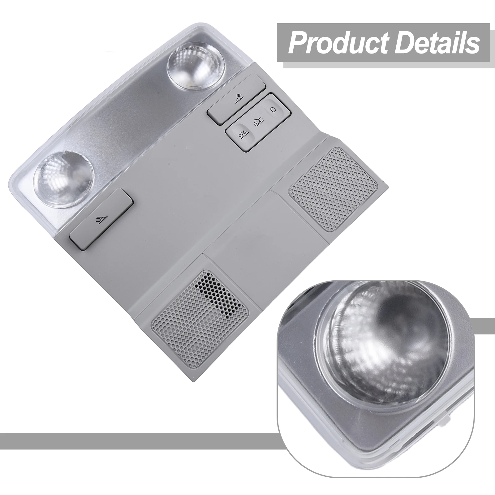 

For Skoda 2010-2017 Car Accessories Interior Dome Light Car 1K0947105P Car Interior Ceiling Light Easy To Install