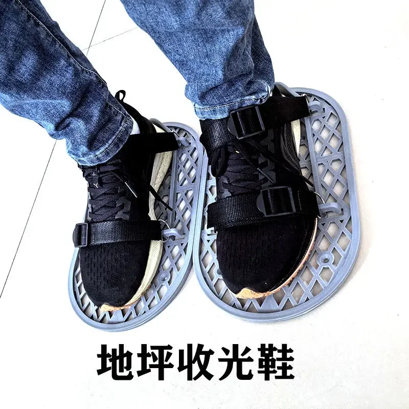 Ground light shoes, concrete construction protection large board shoes wear-resistant and compression-resistant cement mortar