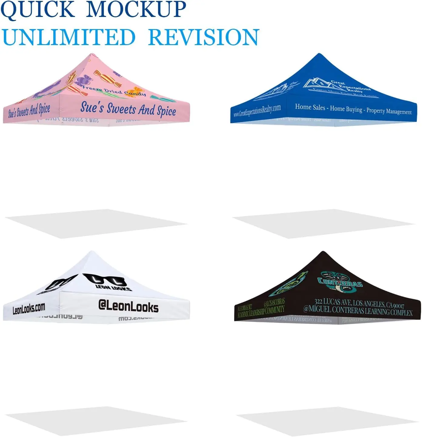 Barraca de dossel personalizada 10x10 com logotipo, substituição superior de barraca resistente personalizada 10x10 capa de dossel pop up personalizada com parede lateral