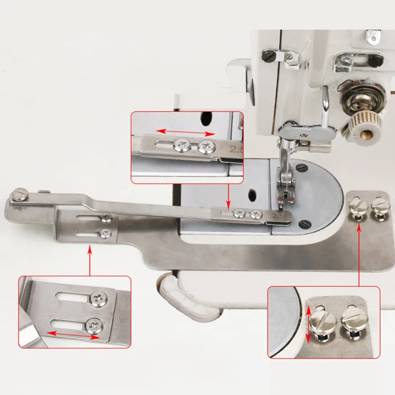 French Seam Quilting Guide Bar Covered Seam Guider Of Flat Car Industrial Sewing Machine Placket Line Collar Overlock Assistant