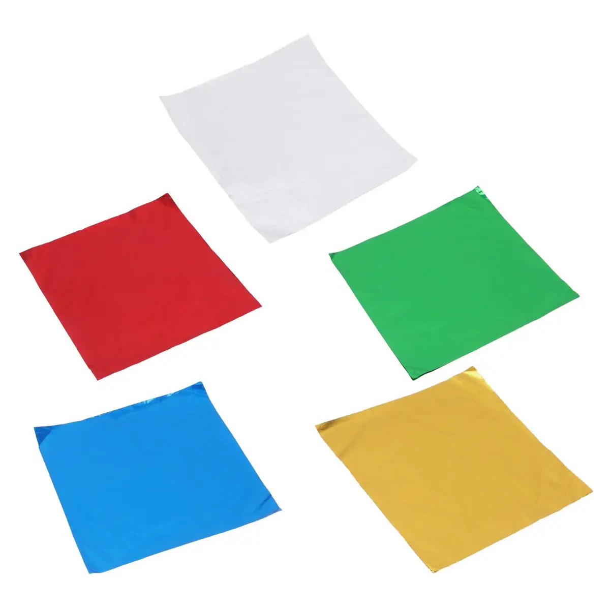 

100 Pcs Paper Packing Wrapper Lollipop Tin Aluminum Bbq Tin Foil Foil Candy Wrapper Paper Kitchen BBQ Use