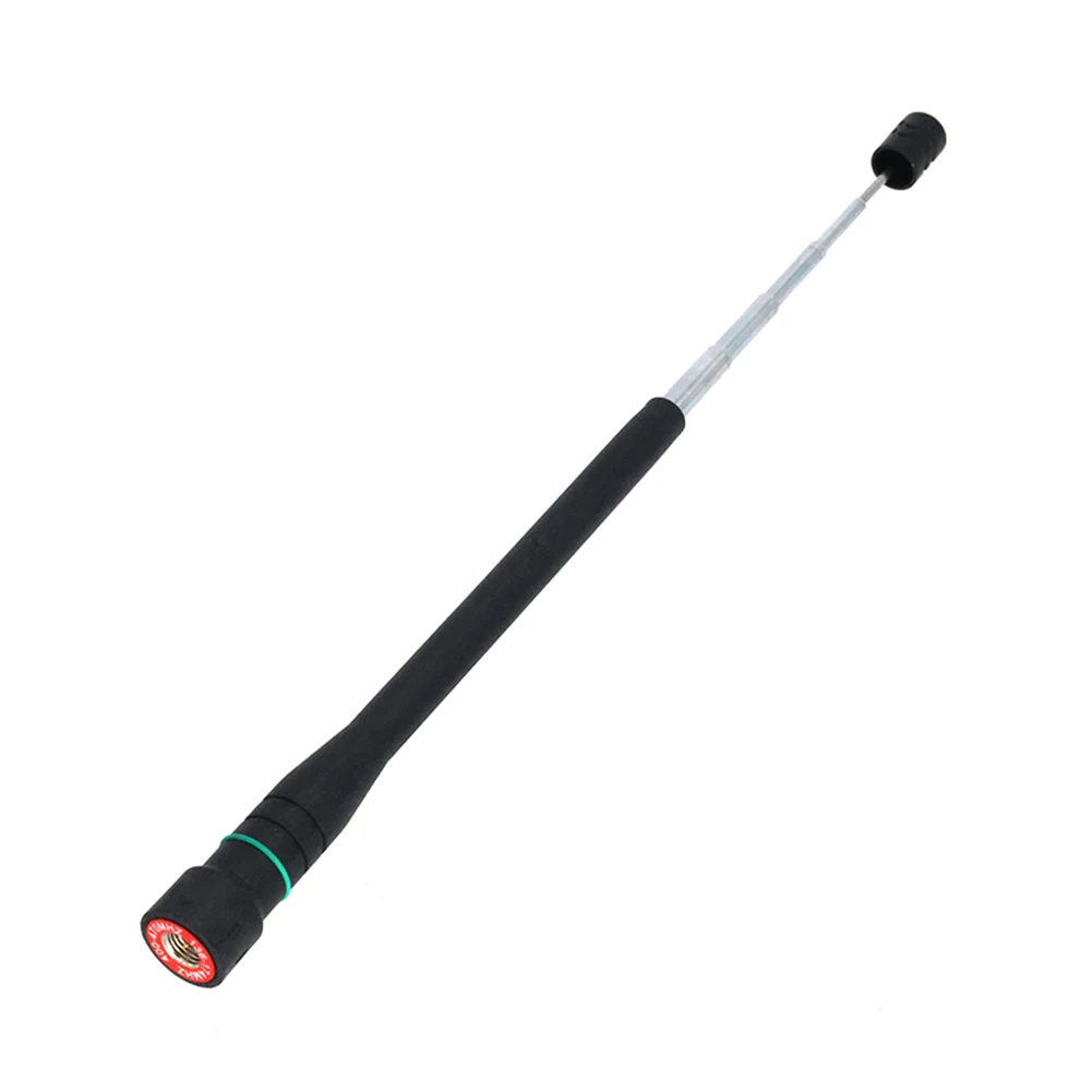 Antenna telescopica dual band 144/430 MHz Antenna radio portatile a frusta SMA-femmina per radio bidirezionale VX-3R VX-5R VX-6R VX-7R VX-8R