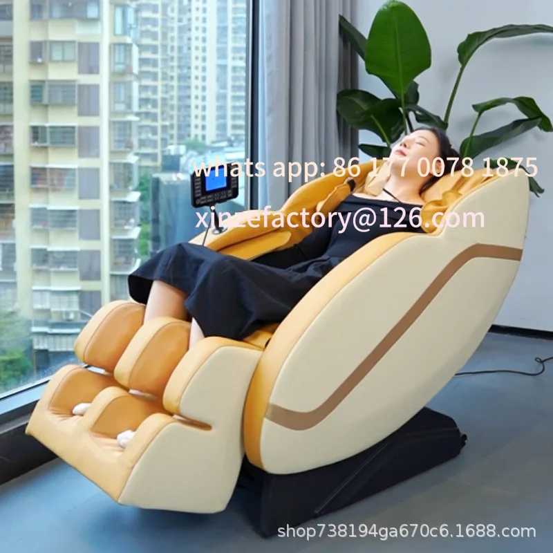 Customizable Electric Massage Chair Zero Gravity 3D Full Body Multifunctional Space Cabin Intelligent Intelligent Control