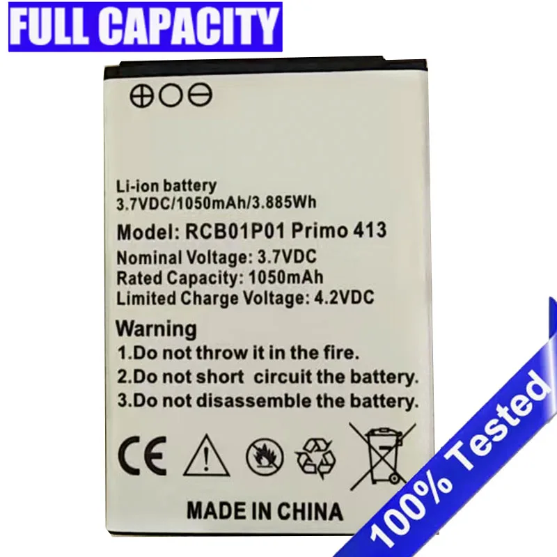

Новая батарея DORO RCB01P01 PRIMO 413 1050 мАч AKKU Batteria