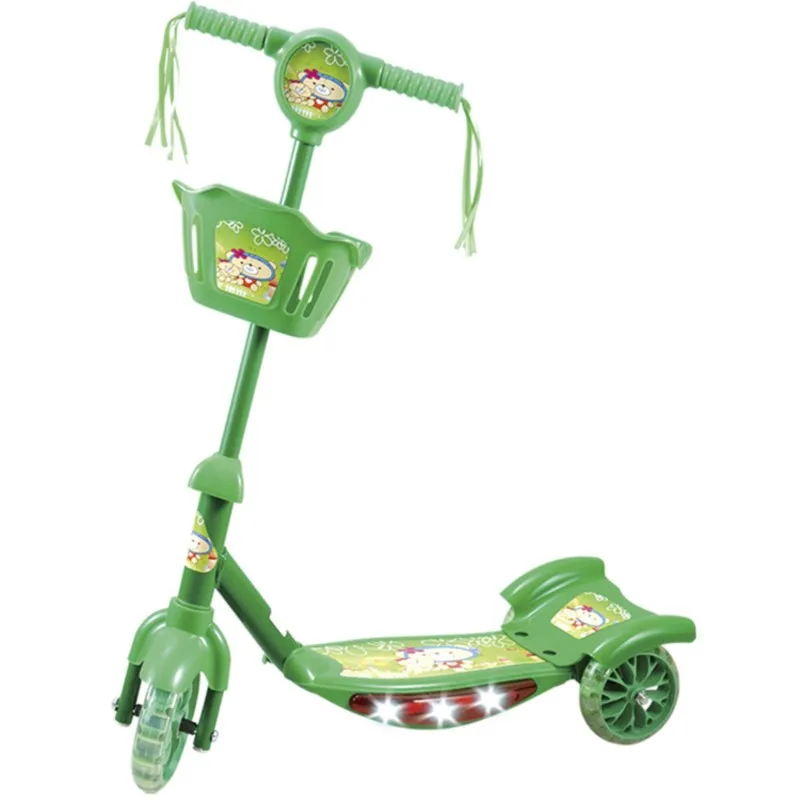 Children's Toy Supply with Light/with Music Hot Pedal Tricycle Children's Scooter