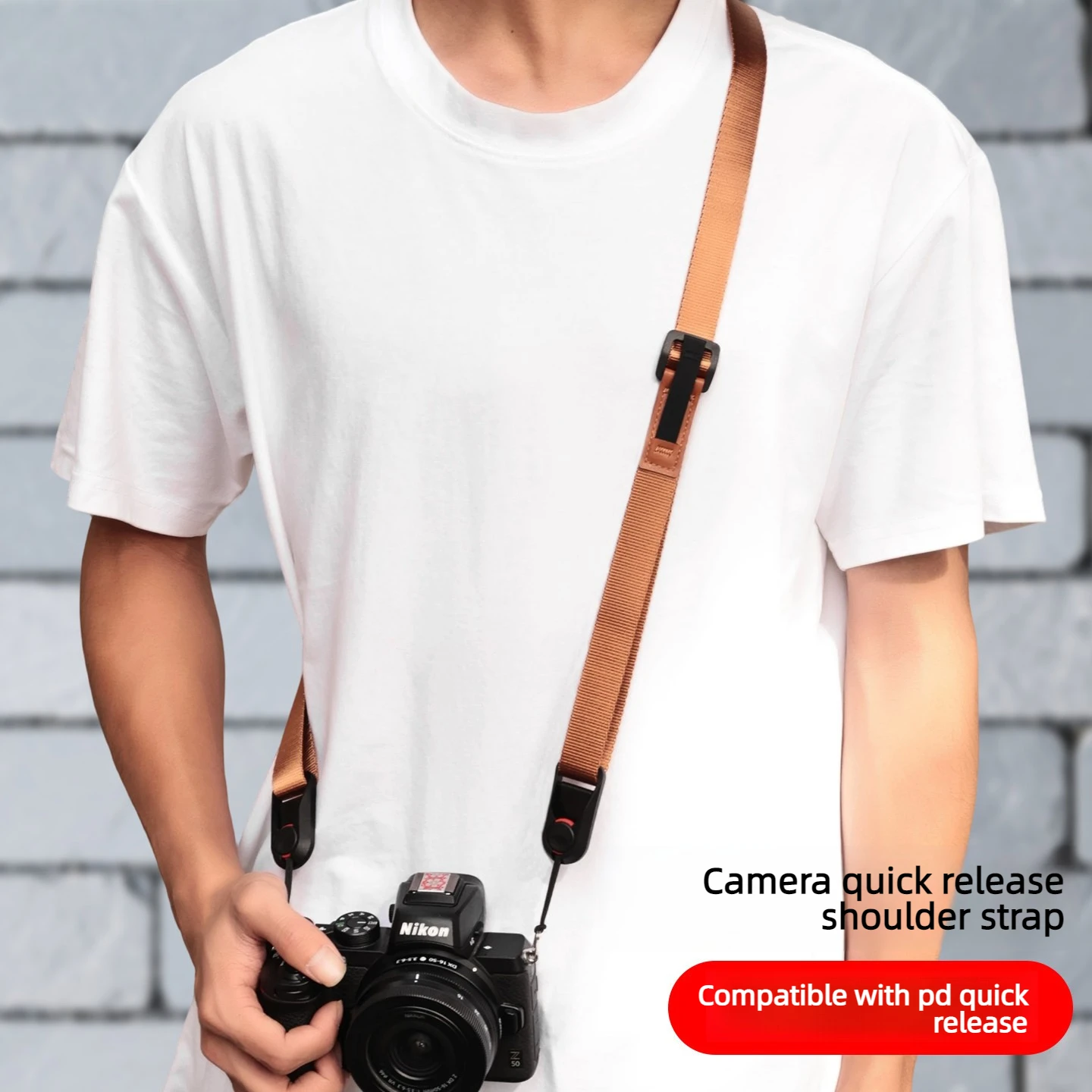 

Совместимый быстросъемный плечевой ремень для камеры PD, подходит для Micro SLR, с функцией снижения нагрузки на шею и плечо, для Canon