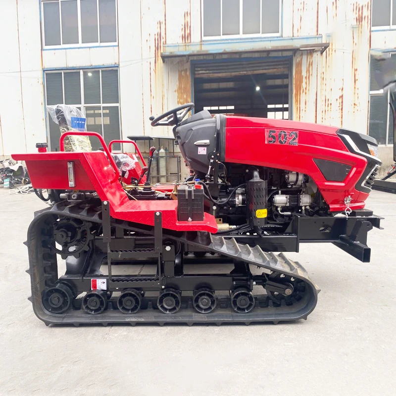 

Индивидуальный гусеничный трактор 60 л.с., многофункциональный гусеничный роторный культиватор, высокомощная машина для вспашки, сельскохозяйственная техника