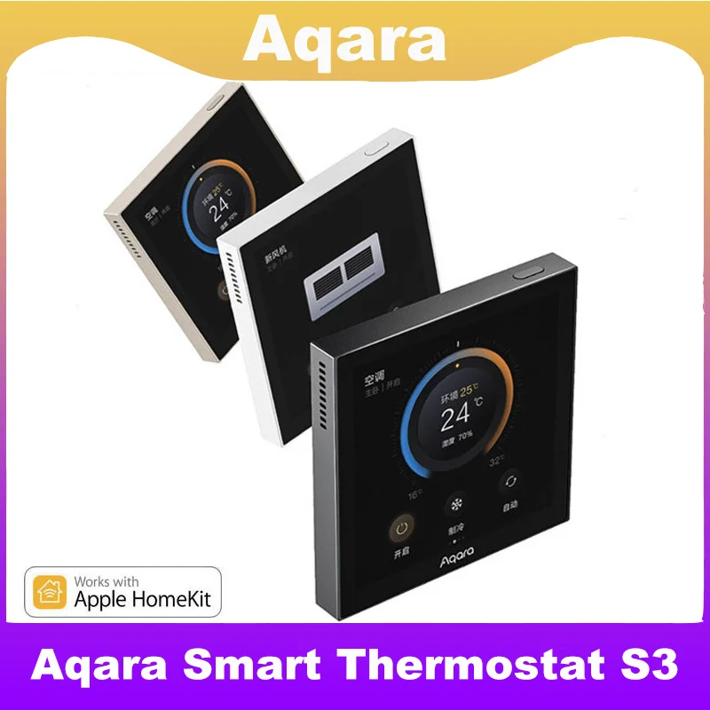 Aqara Smart Thermostat S3 Touch Screen 3.95\