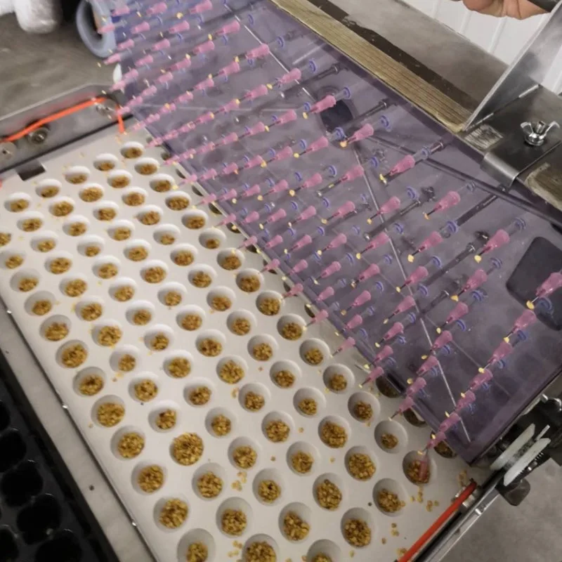 Venta caliente hecha en China Máquina automática de siembra de semillas con bandeja de precisión para tabaco, verduras y flores