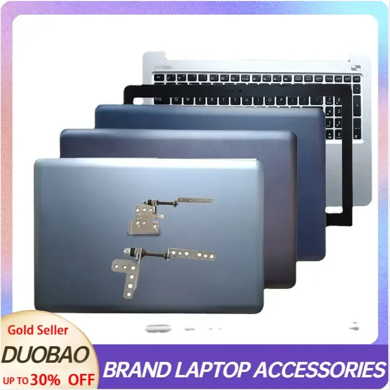 

NEW For ASUS 15.6" K501 K501LB K501LX K501L V505L A501 A501L LCD Back Cover/Front Bezel/Hinges/Hinge Cover/Palmrest With Keyboad