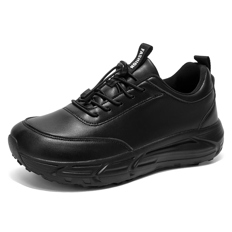 

Size 36-47 Wide-fit Men's Running Shoes for Women Light Comfy Outdoor Jogging Walking Waterproof Leather Sneakers Leisure Shoes