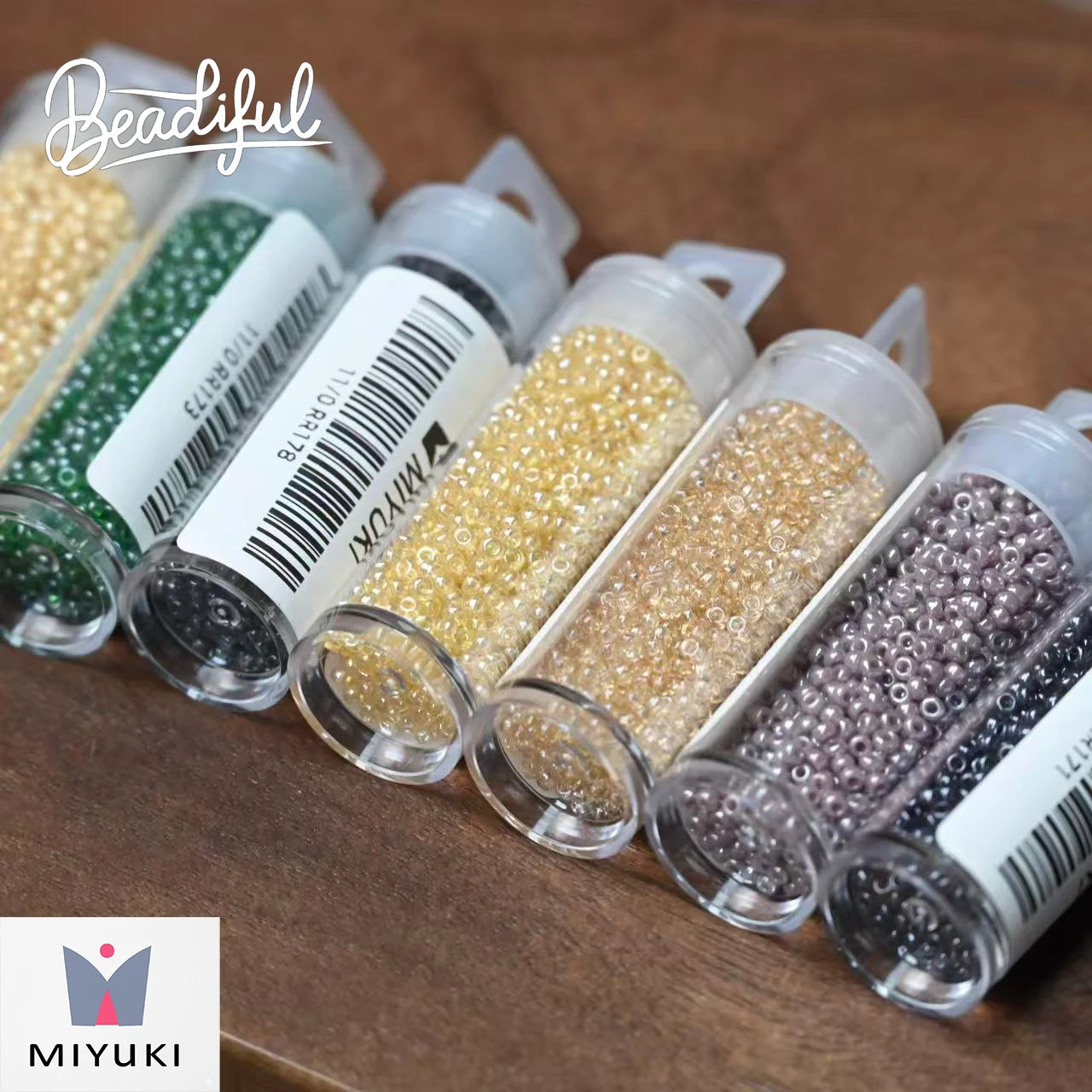 

MIYUKI RR 11/0 Luster Seed Beads 10g ~1000pcs – Japan Glazed Finish Beads Jewelry Bracelet Making