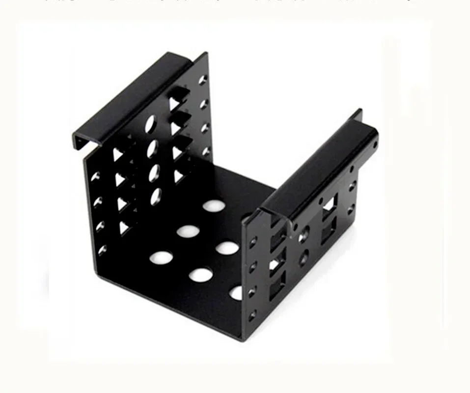 

4-Bay 3.5 Inch To 2.5 Inch Hard Drive Caddy Internal Mounting Adapter Bracket Aluminum Alloy Mobile Holder