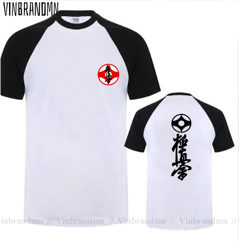 Masutatsu Oyama Karate Casual Clothes Kyokushin Karate T Shirt men Kyokushin logo Karate Kids T-Shirt Japan Kanji Symbol Apparel