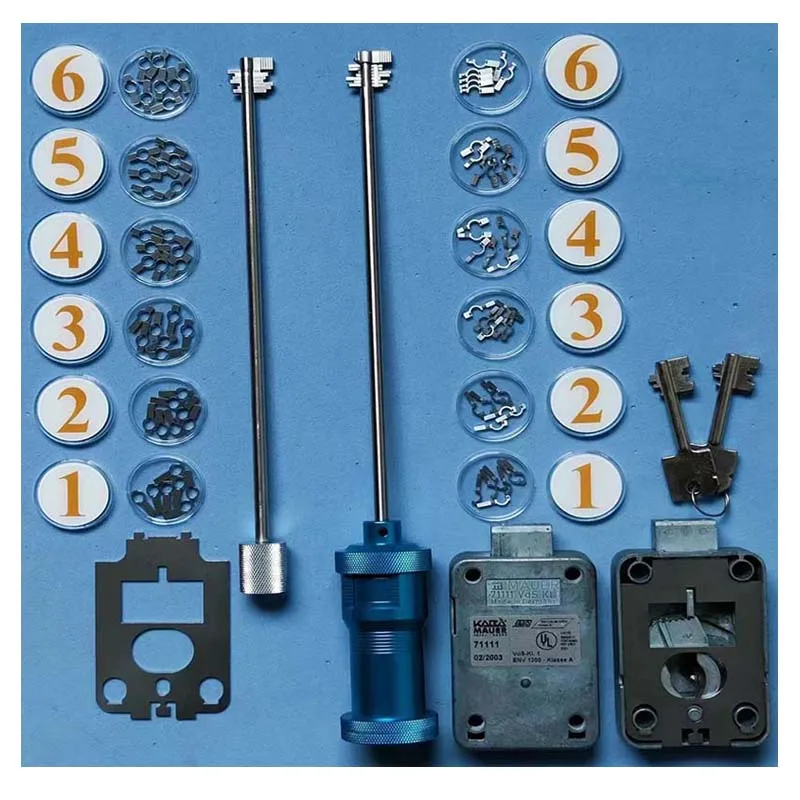 ATM Treasury 71111 Turbo لصندوق الأمان Vault-Mauer قراءة فتح مجموعة 3 في 1 مجموعة مفاتيح smith s
