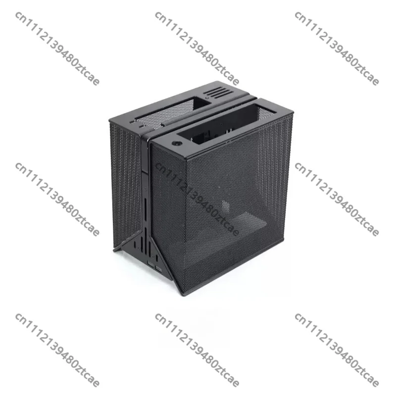 PC Chassis Outer Shell with Matching Mesh Panel, Skin Touch Painting Surface Not Powder Spraying, Replacement Housing