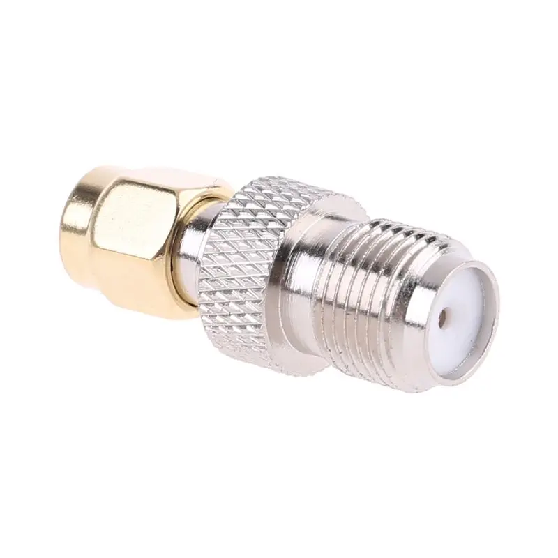 SMA Female To Type F Female Plug Straight RF Coaxial Adapter Connector Converter Drop Shipping