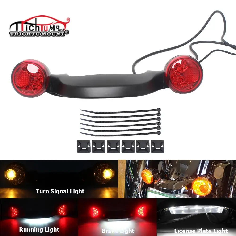 

New Motorcycle Accessories Rear LED Brake Turn Signal Light Bar Lamp for Harley Davidson Touring Street Road Glide CVO 2010-2021