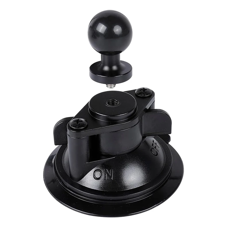 1 Zoll Kugelgelenk-Halterung mit Magnetischem Saugnapf-Sockel, RAM Mount Kompatibel, 25mm Doppelkugelgelenk-Arm für Handy, GPS, Kamera – Detail 3
