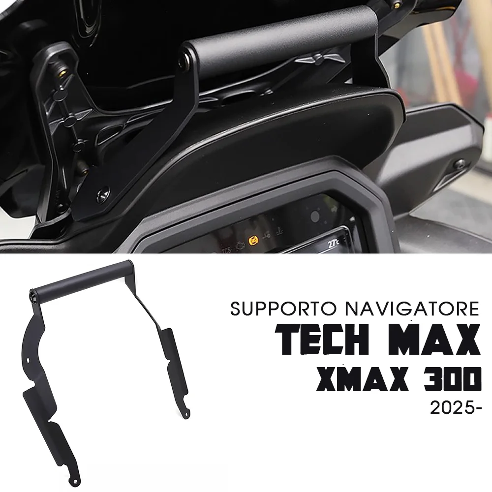 

XMAX 300 XMAX 300 Tech MAX Suppor Navigatore 2025 для YAMAHA X-MAX 300 GPS-навигатор Кронштейн X-MAX 300 Держатель мобильного телефона X MAX