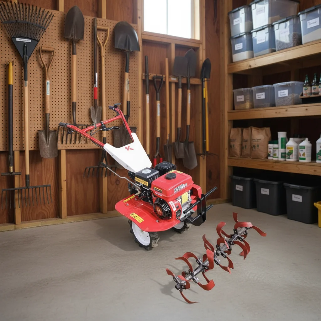 

Новая модель эффективного мини-культиватора JINKE для обработки небольших фермерских угод, компактный дизайн для рыхления почвы и прополки, сертификация CE.