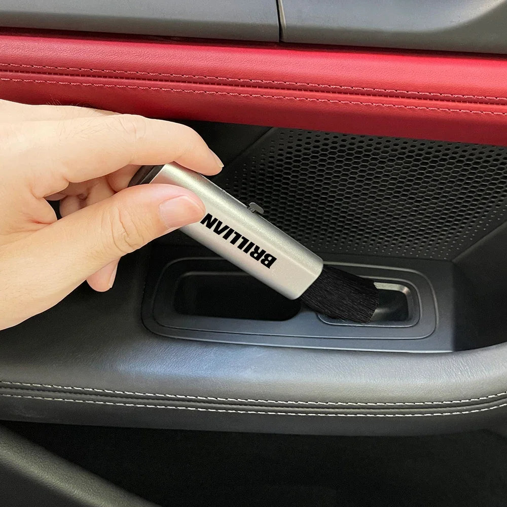 For Brilliance M2 V3 V5 H530 H230 H320 Retractable Car Air Conditioner Vent Outlet Cleaning Brush Tool Auto Interior Accessories