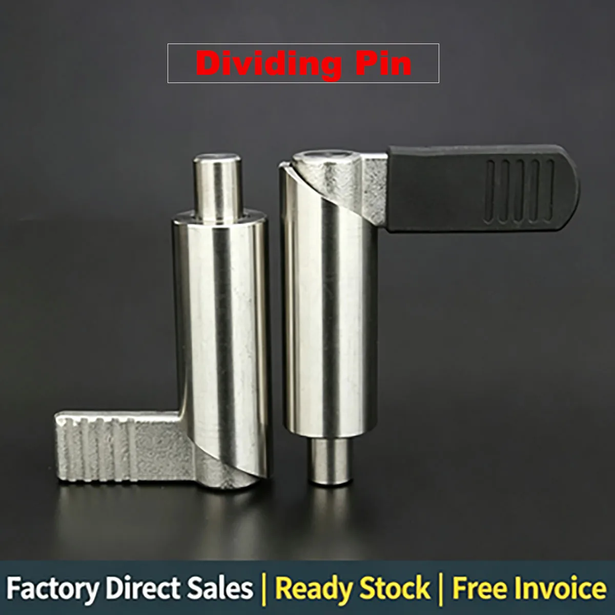 M10 M12 M16 M20 Locating Dividing Pin with Plastic Sleeve, Positioning Dowel Pin for Mechanical Assembly and Tooling Fixing