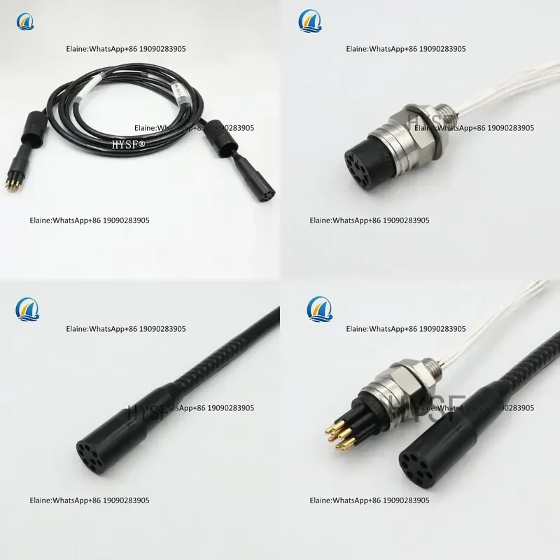 MCBH8M Subsea Waterproof Electrical Connectors ROV Bulkhead Socket Underwater Power Connector Seacon for Deep Sea Application