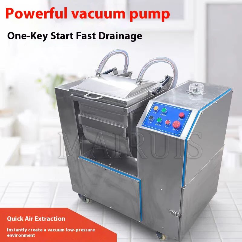 التجارية فراغ عجّان آلة البيتزا الخبز كعكة المعكرونة دقيق القمح خلط العجين العجن آلة/خلاط الدقيق الكهربائي