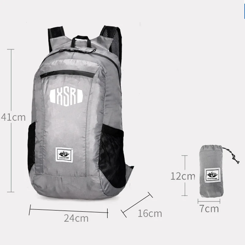 For YAMAHA XSR700 XSR 700 XSR900 XSR 900 XSR125 waterproof holdall Small Foldable Backpack Storage bag Motorcycle Accessories