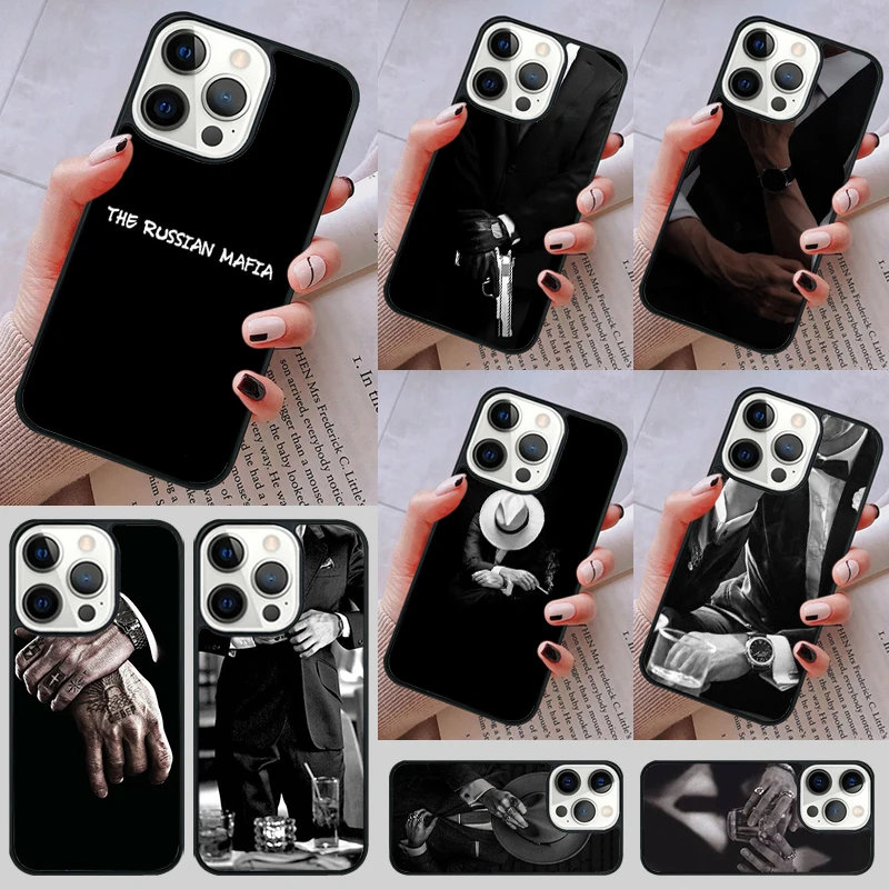 Russian Mafia Phone Case cover For iPhone 14 13 15 16 Pro Max Coque 12 11 Pro Max For Apple 8 PLUS 7 6S fundas